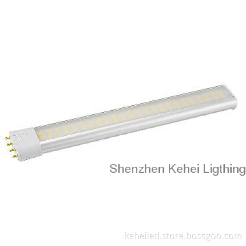 12W 2G11 LED Tube Replace 24W Ordinary CFLs 4pins tubes 2G11 base
